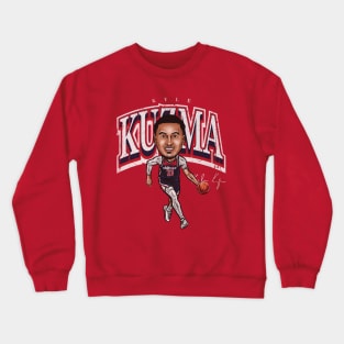 Kyle Kuzma Washington Cartoon Crewneck Sweatshirt